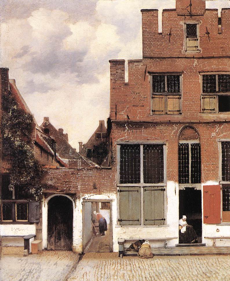 Jan Vermeer The Little Street
